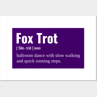 Fox Trot Definition Posters and Art